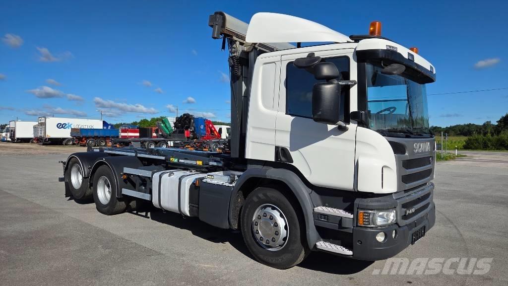 Scania P410 6X2 Vinçli kamyonlar