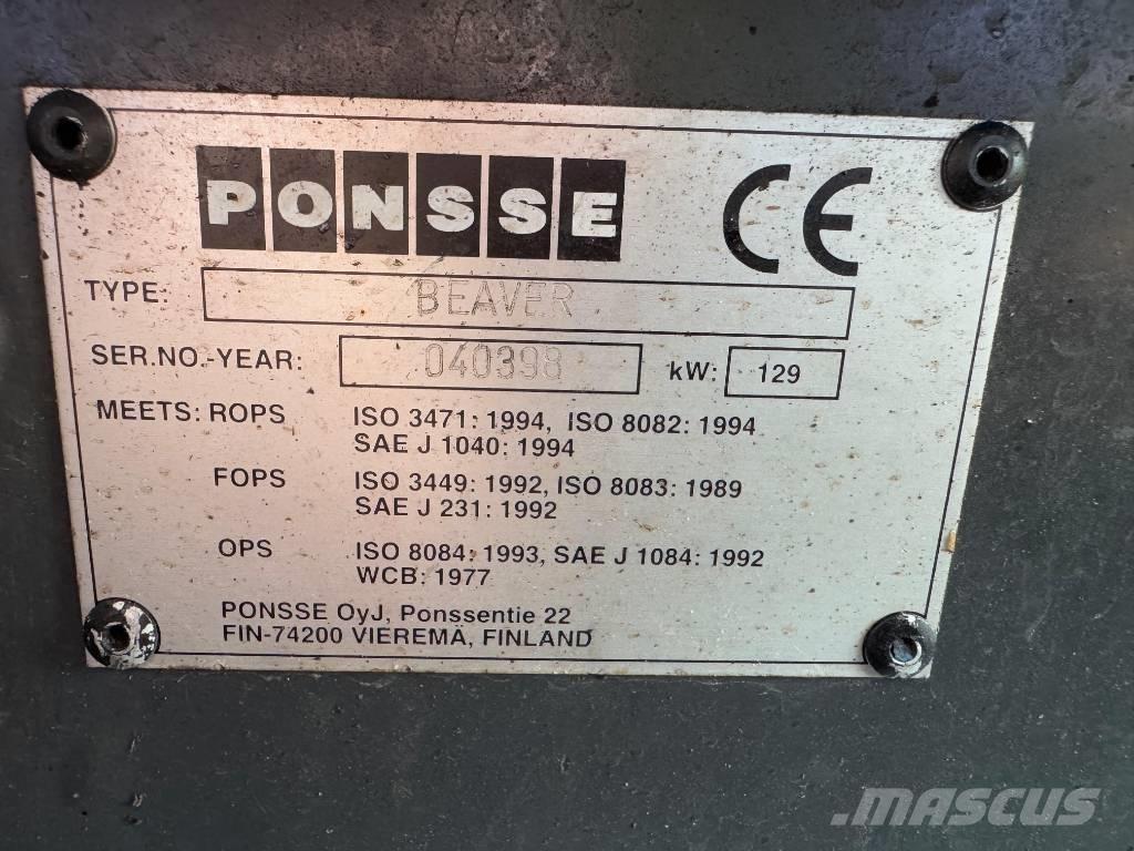 Ponsse Beaver Biçerdöverler