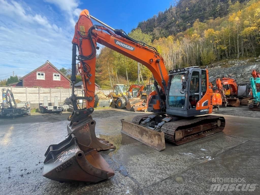 Doosan DX140LCR-5 Paletli ekskavatörler