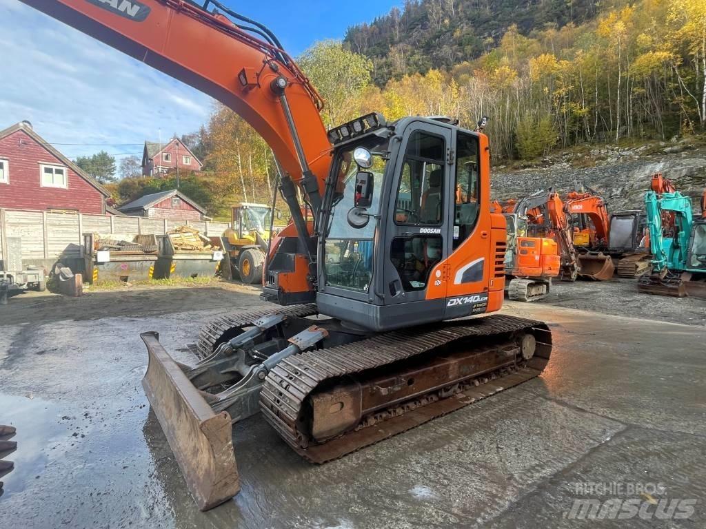 Doosan DX140LCR-5 Paletli ekskavatörler