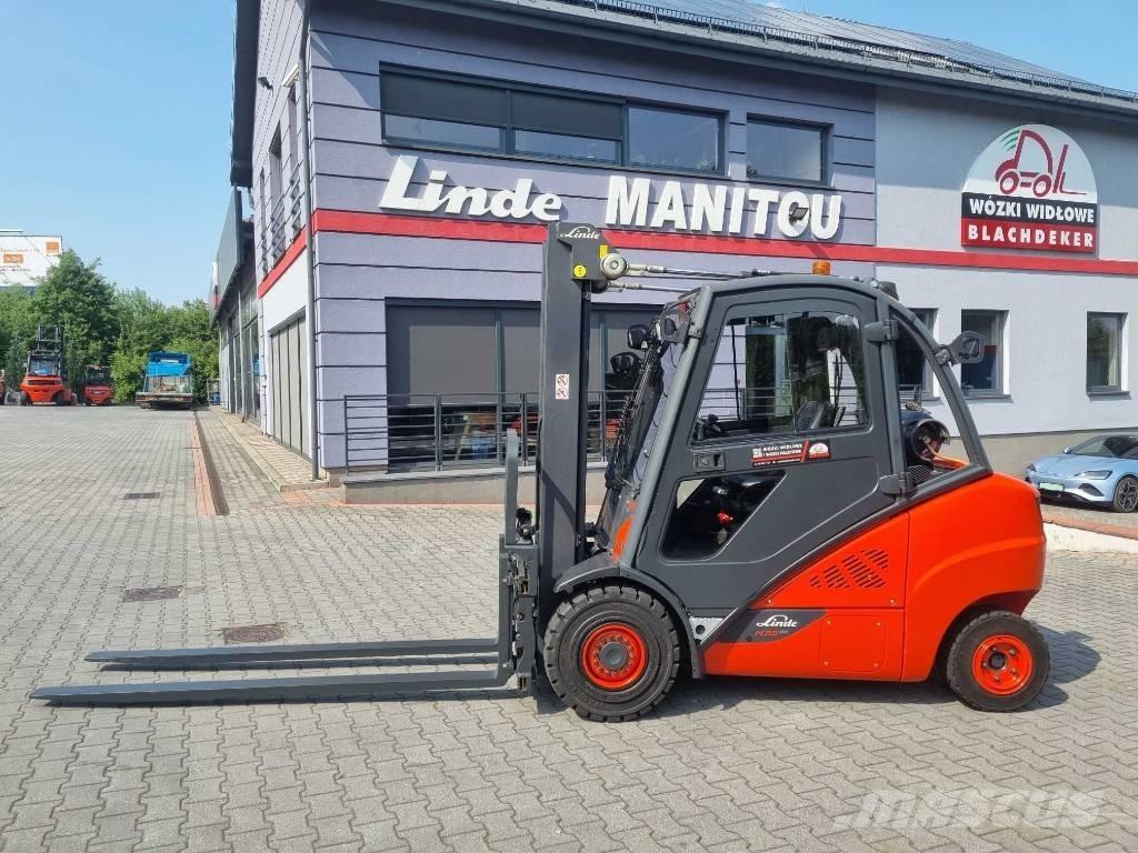 Linde H35T-02 LPG'li forkliftler