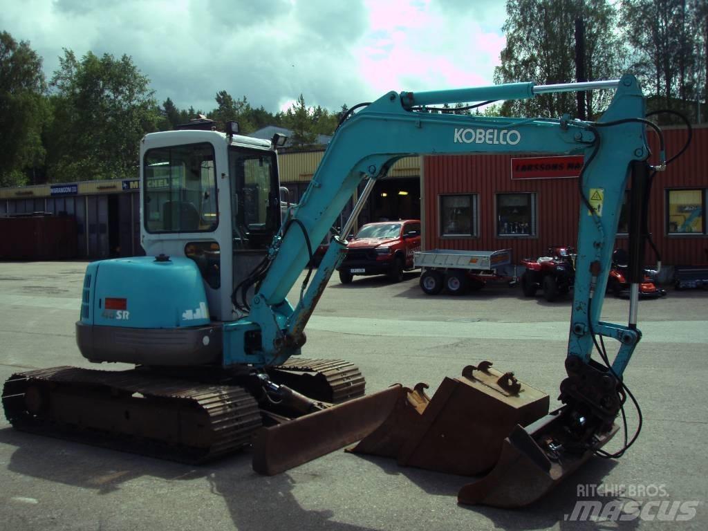 Kobelco SK 45 SR Mini ekskavatörler, 7 tona dek