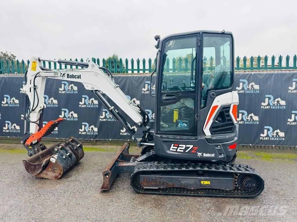 Bobcat E 27z Mini ekskavatörler, 7 tona dek