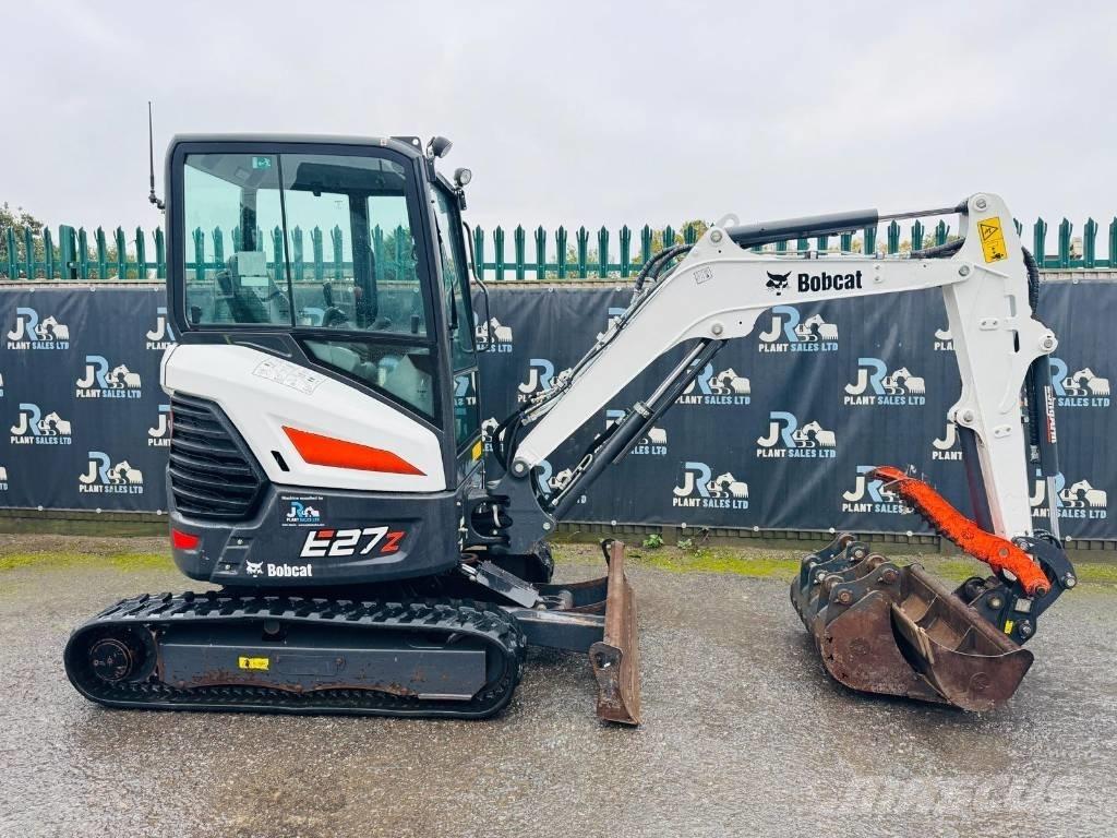 Bobcat E 27z Mini ekskavatörler, 7 tona dek