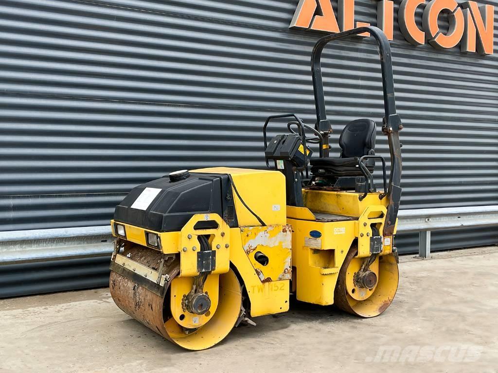 Dynapac CC102 Çift tamburlu silindirler