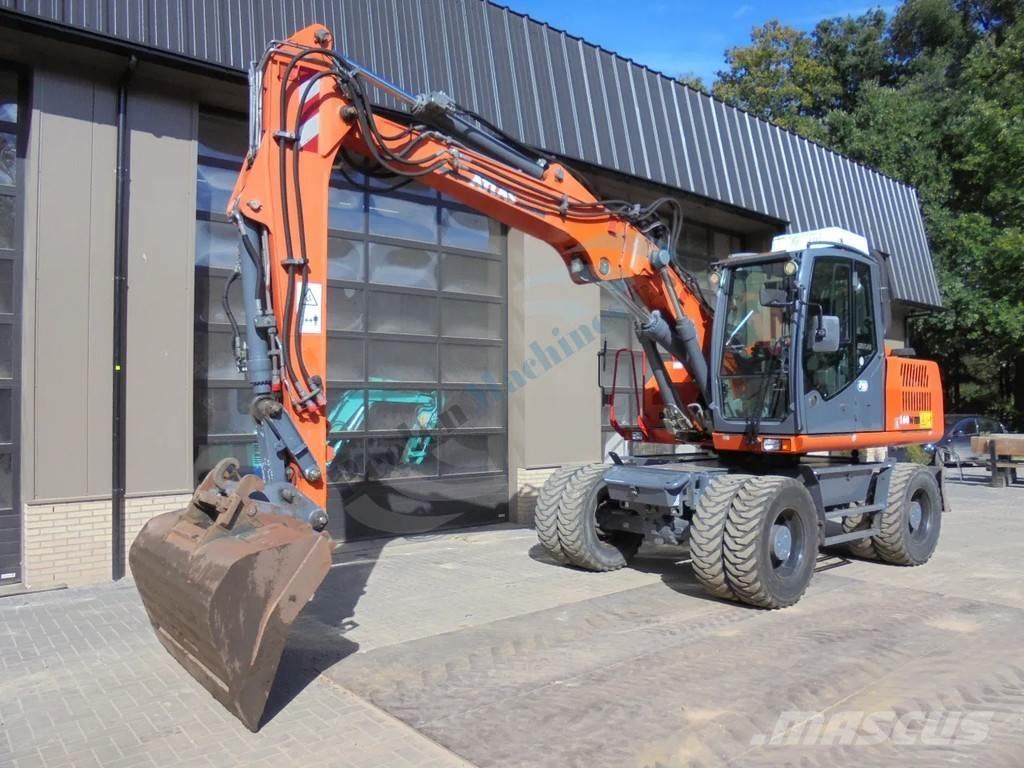 Atlas 160W Lastik tekerli ekskavatörler