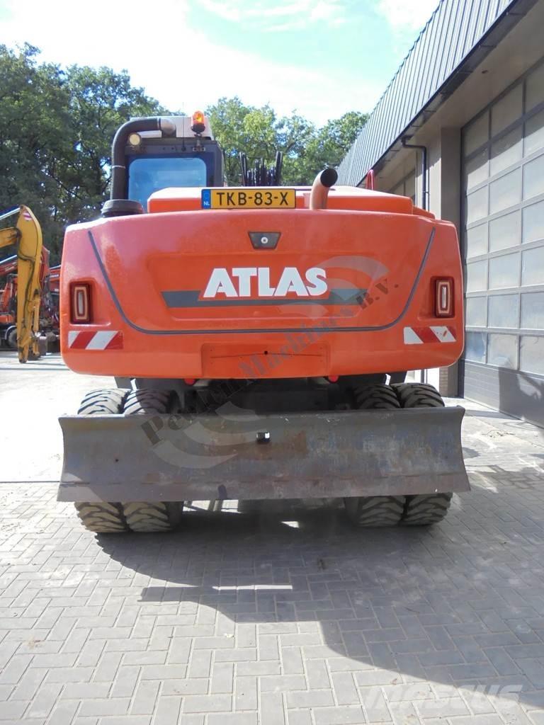 Atlas 160W Lastik tekerli ekskavatörler