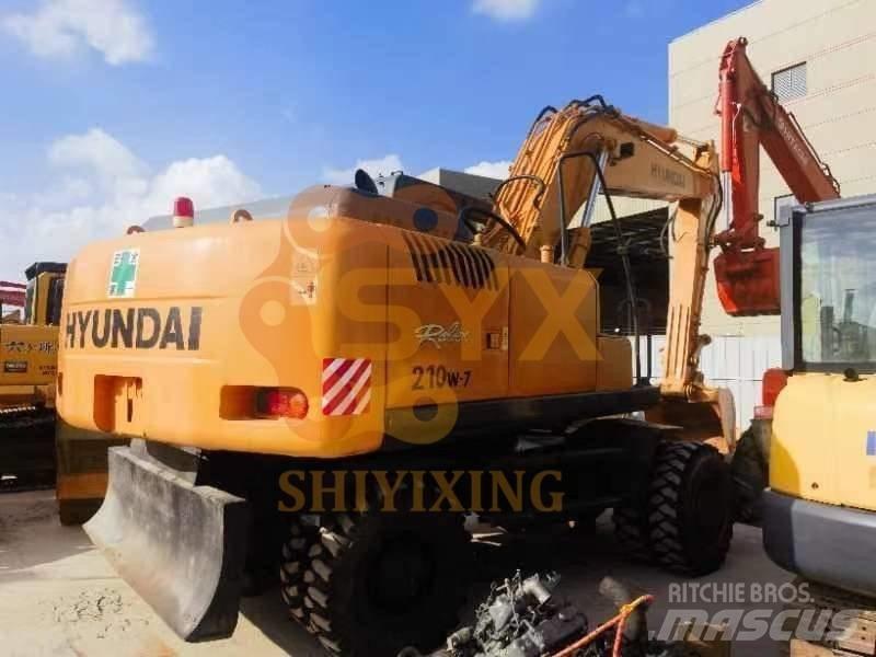 Hyundai 150W -7 Lastik tekerli ekskavatörler
