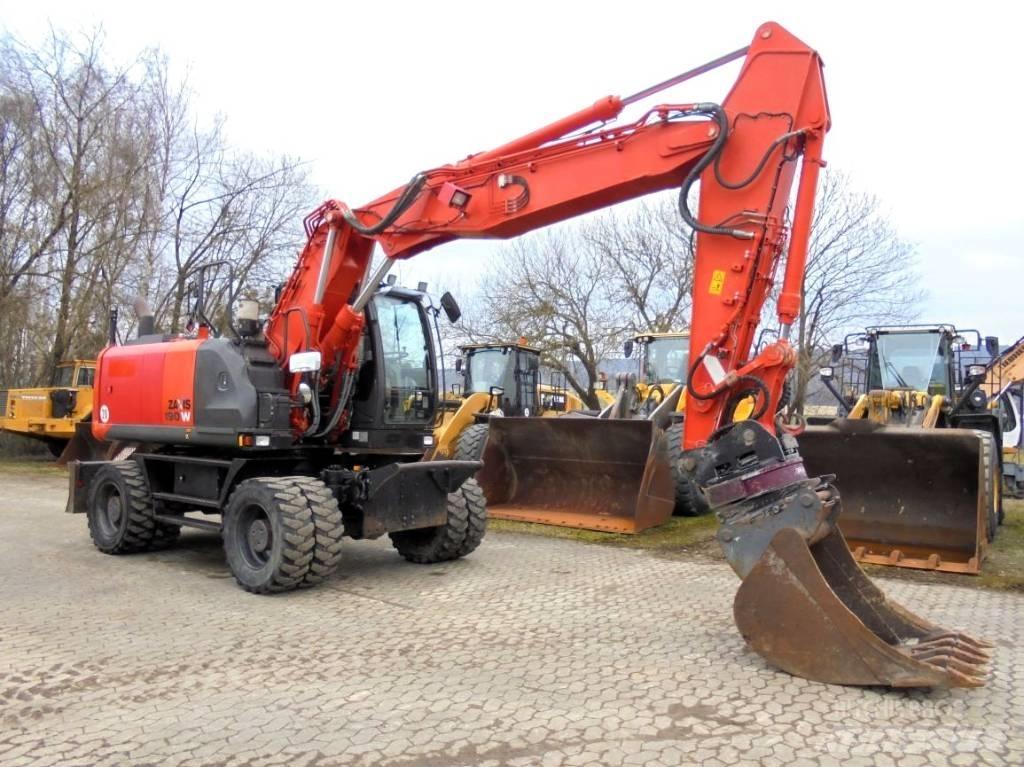 Hitachi ZX 190 W-5B Lastik tekerli ekskavatörler