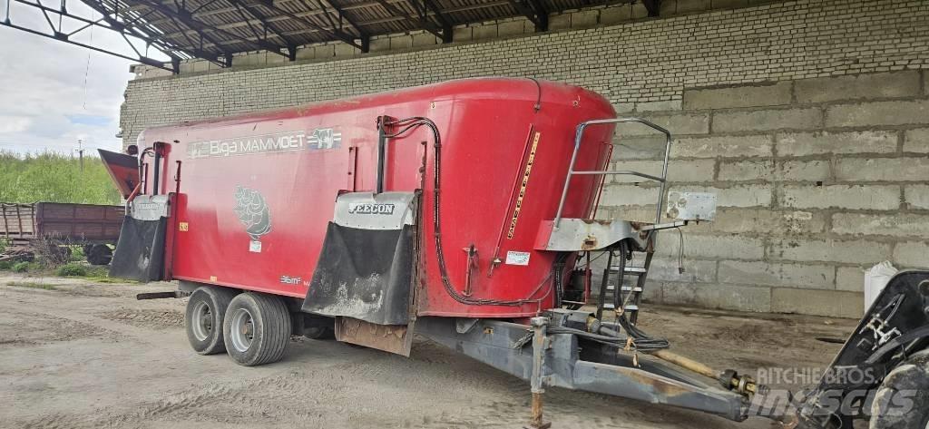 Peecon Mammoet Mikser besleyiciler