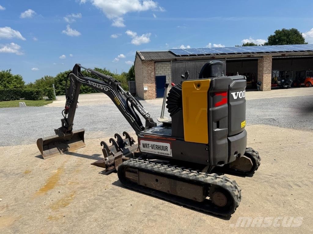 Volvo ECR 18 E Mini ekskavatörler, 7 tona dek