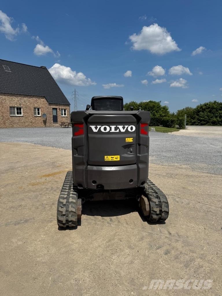 Volvo ECR 18 E Mini ekskavatörler, 7 tona dek