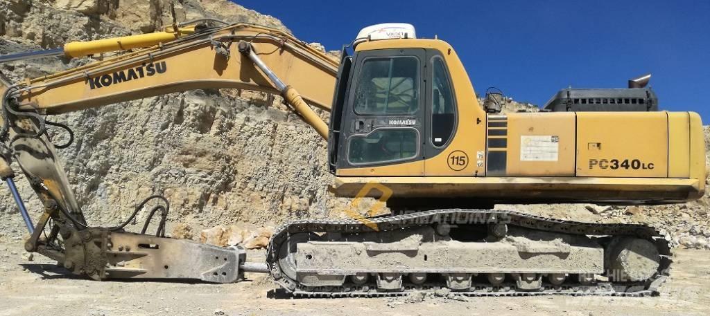 Komatsu PC 340 LC-6K Paletli ekskavatörler