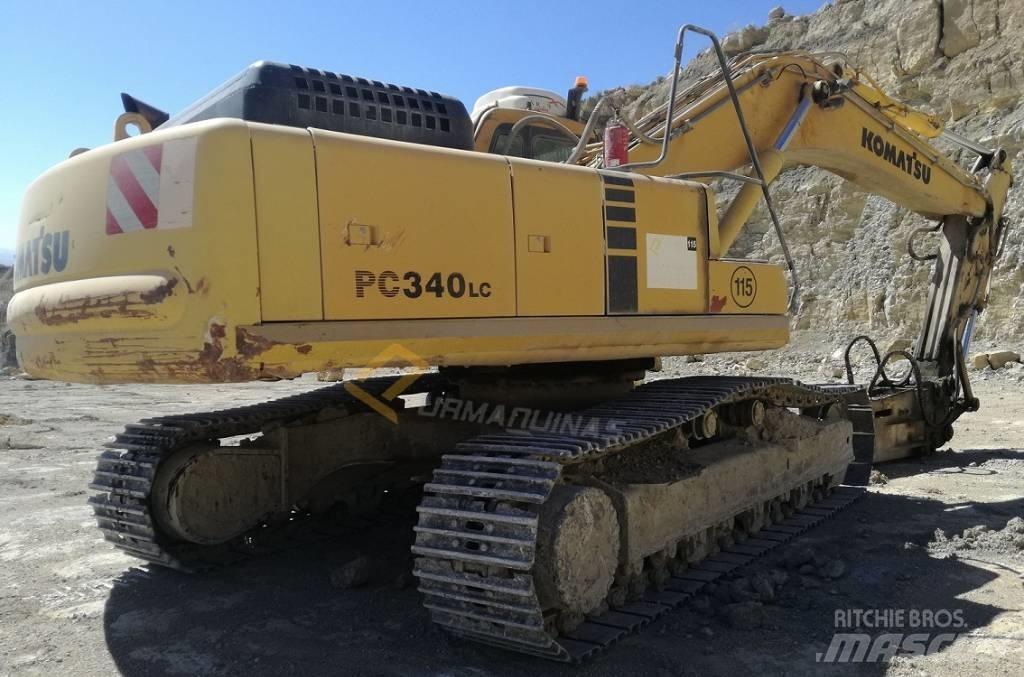 Komatsu PC 340 LC-6K Paletli ekskavatörler