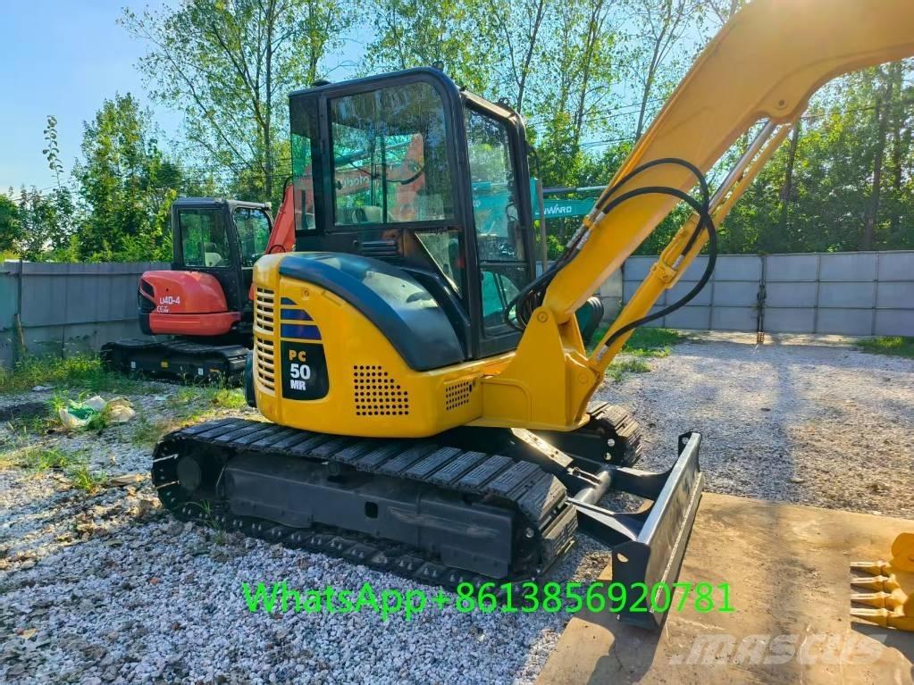 Komatsu PC 50 MR Mini ekskavatörler, 7 tona dek