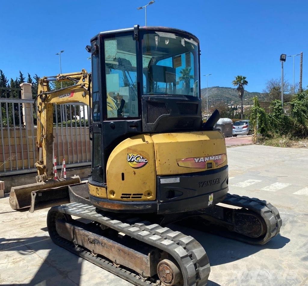 Yanmar Vio 50 Mini ekskavatörler, 7 tona dek