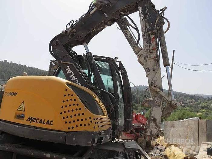 Mecalac 714 MW Özel ekskavatörler