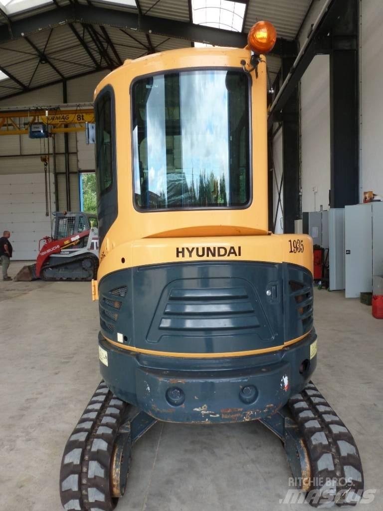 Hyundai R25Z-9AK Mini ekskavatörler, 7 tona dek
