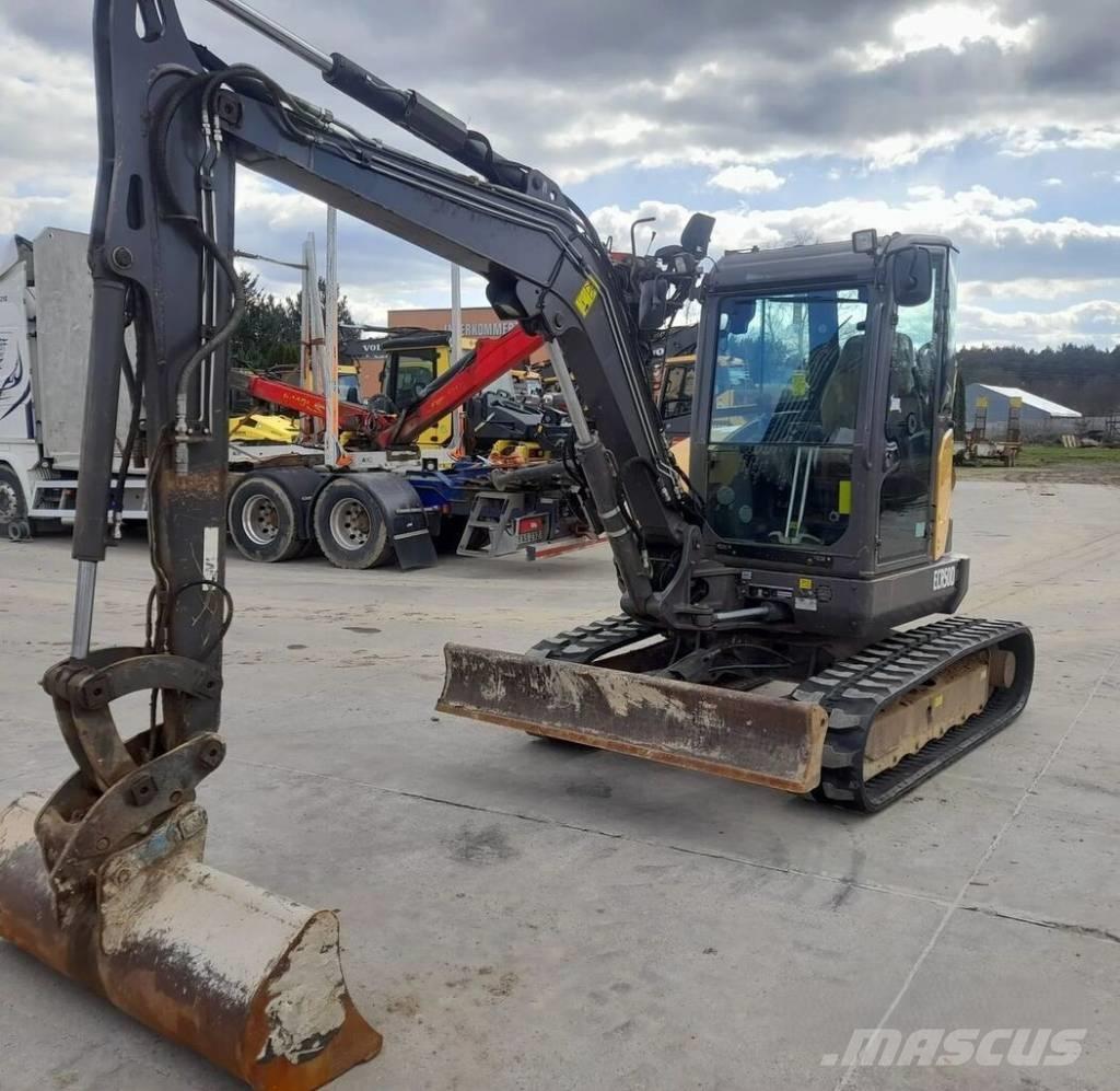 Volvo ECR 50 D Mini ekskavatörler, 7 tona dek