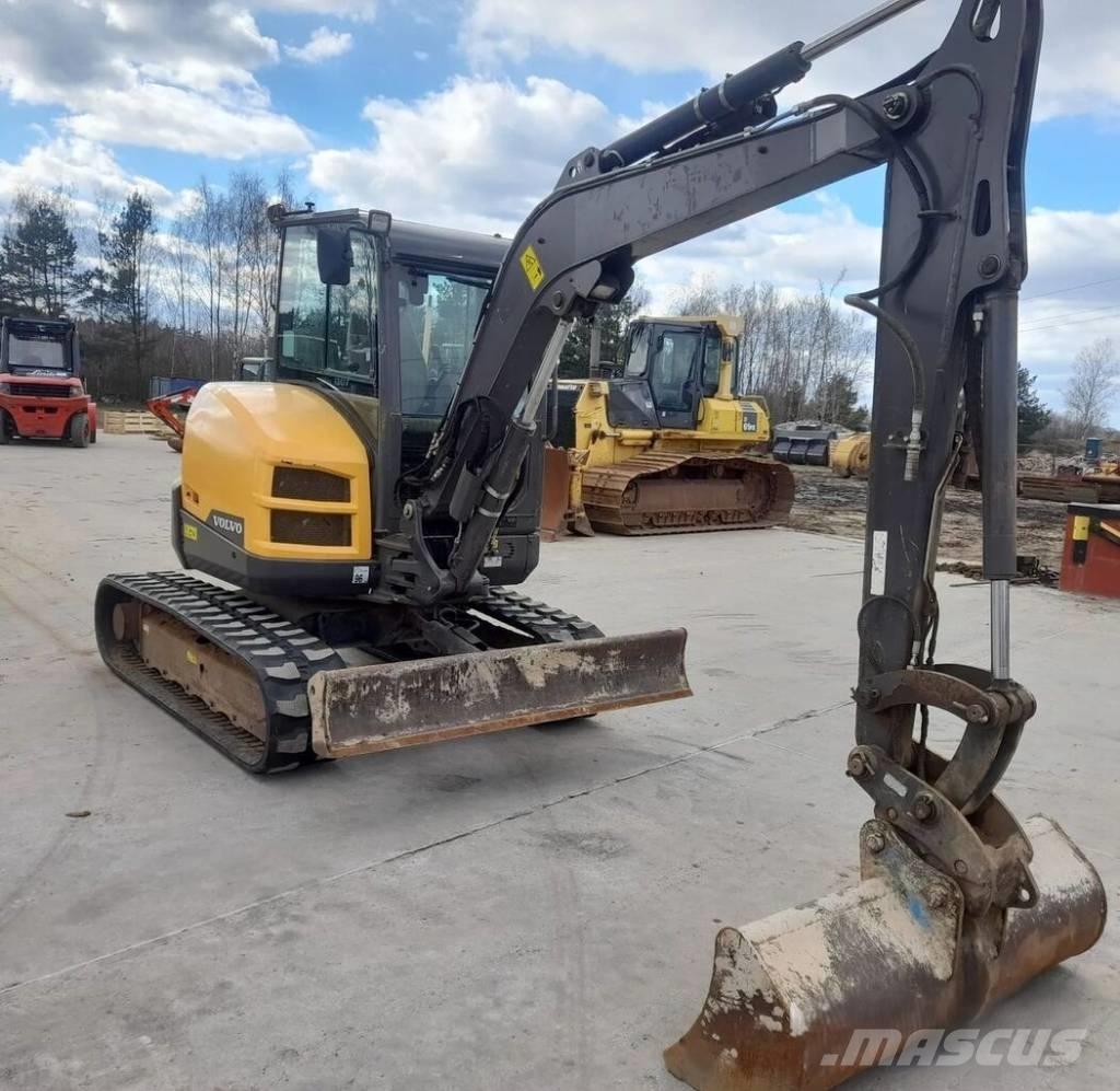 Volvo ECR 50 D Mini ekskavatörler, 7 tona dek