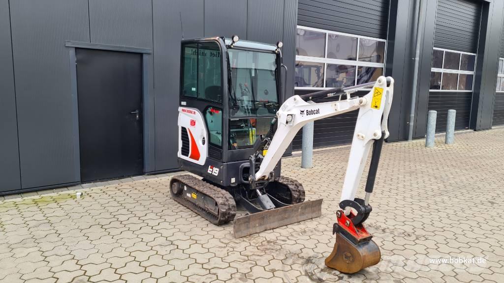 Bobcat E 19 Mini ekskavatörler, 7 tona dek
