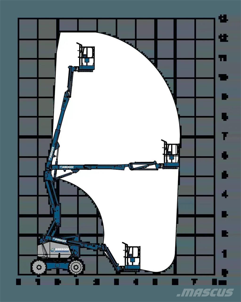 JLG H340AJ Körüklü personel platformları