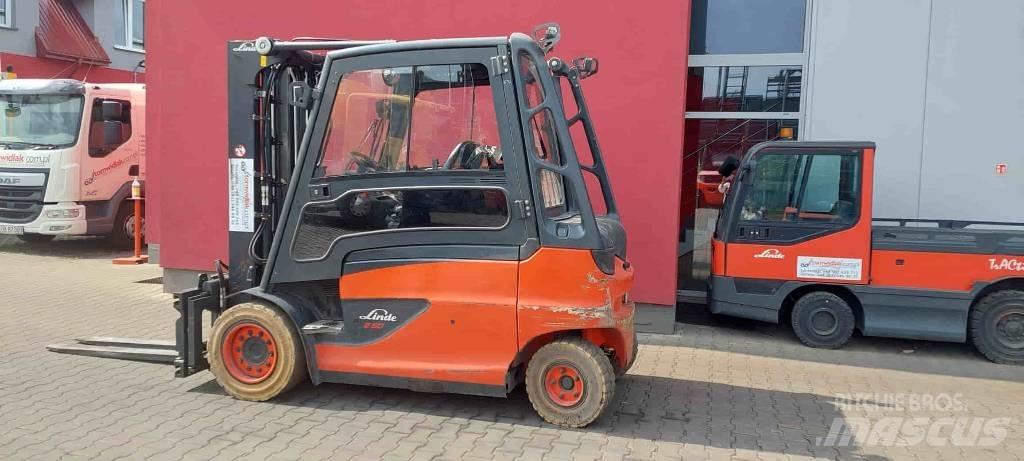 Linde E 50 Elektrikli forkliftler