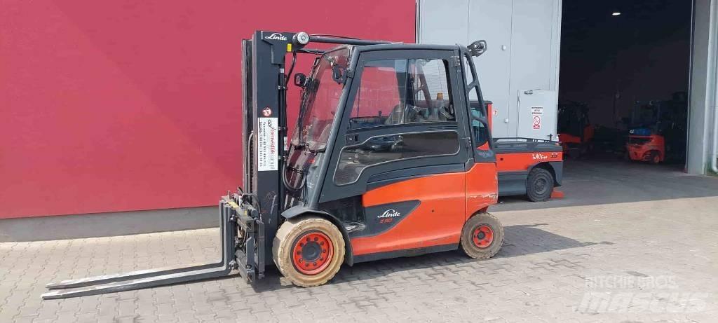 Linde E 50 Elektrikli forkliftler
