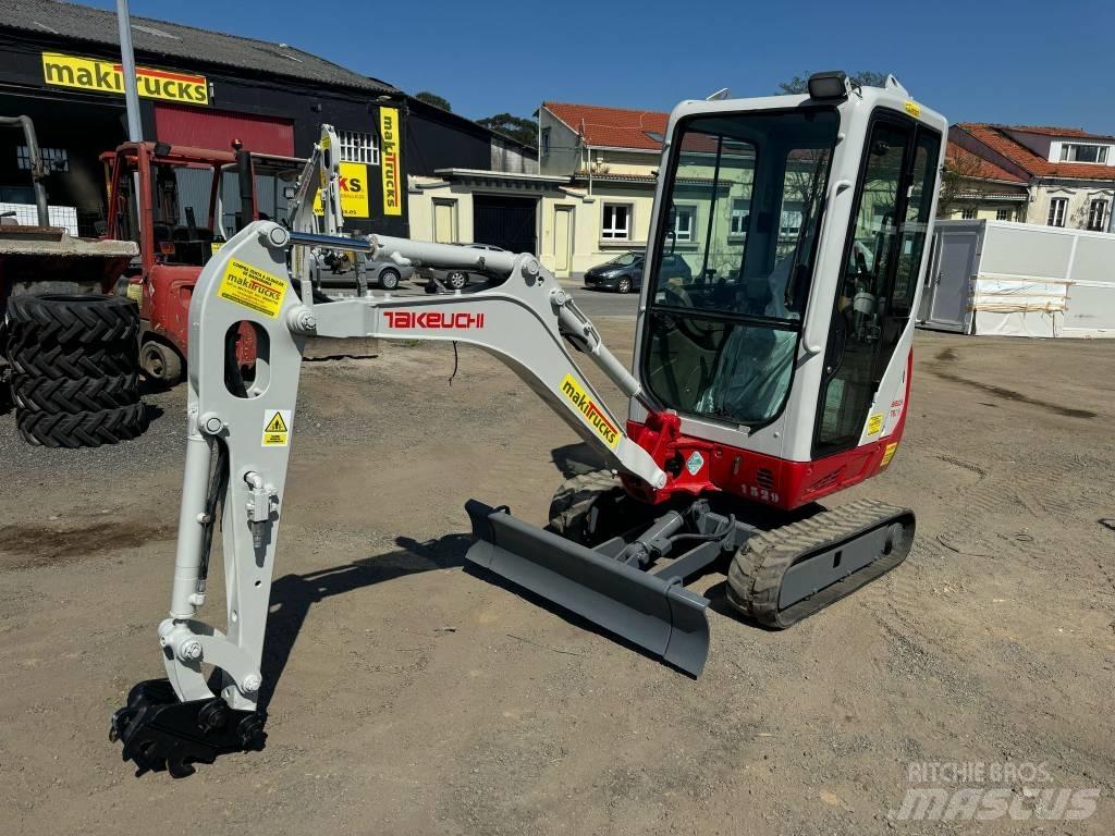 Takeuchi TB 216 Mini ekskavatörler, 7 tona dek