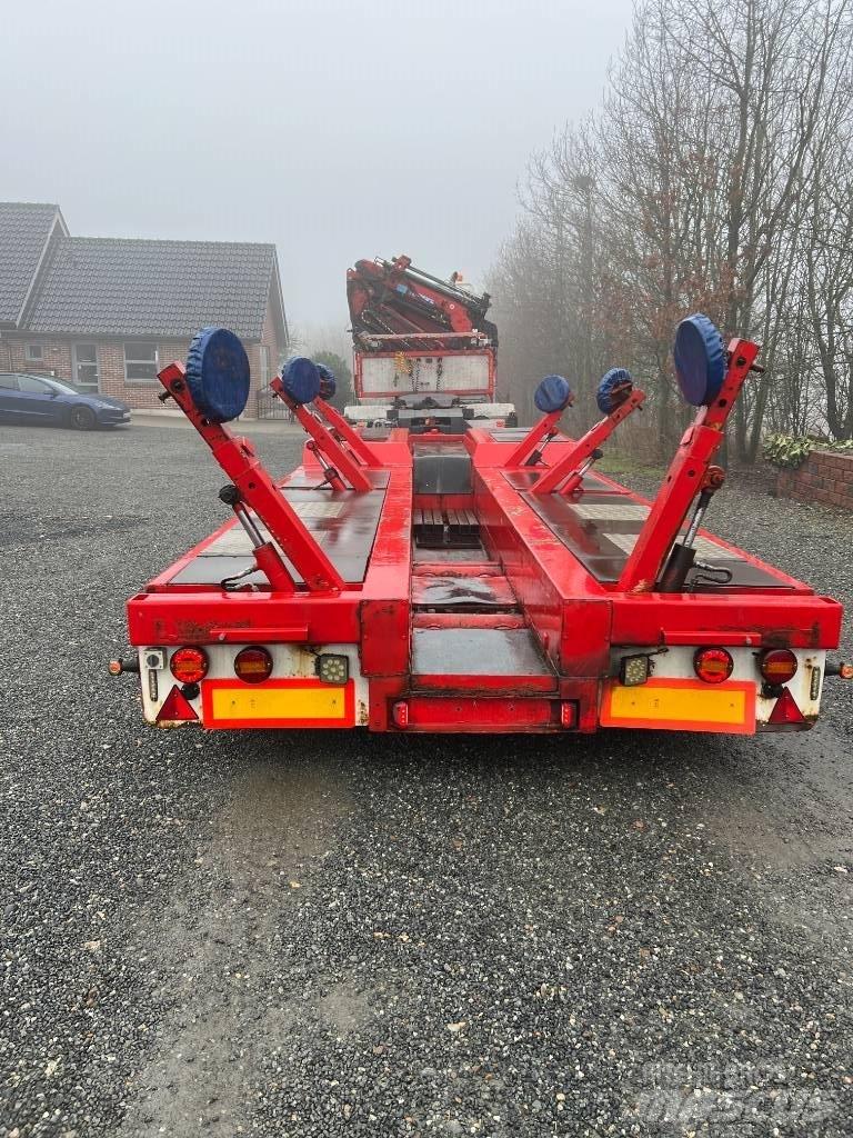 Nopa med udtræk Flatbed römorklar