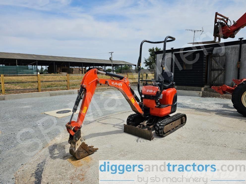 Kubota U 10-3 Mini ekskavatörler, 7 tona dek