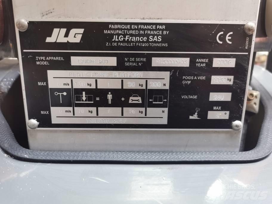 JLG Toucan Duo Personel Platformları ve Cephe Asansörleri