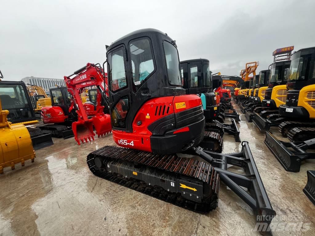 Kubota U 55-4 Mini ekskavatörler, 7 tona dek