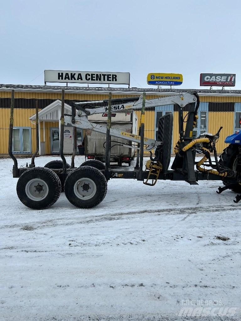 Kesla 10T + 204T Orman römorkları