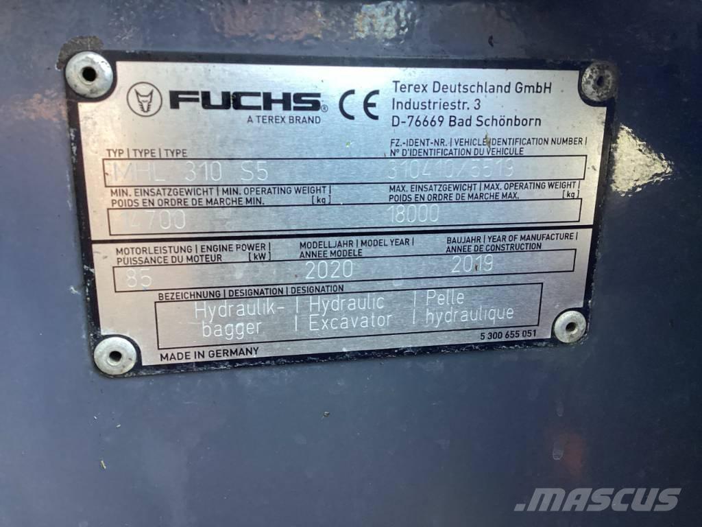 Fuchs MHL 310 S5 Atık taşıma araçları