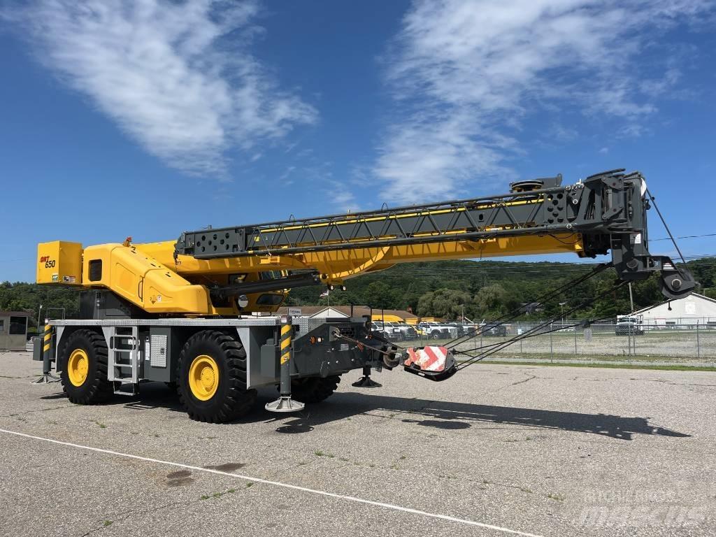 Grove GRT 650 Arazi Tipi Vinçler (RT)