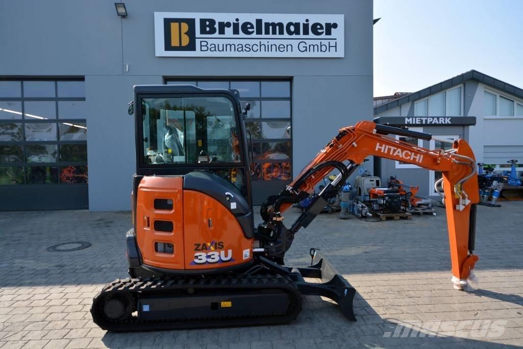 Hitachi ZX 33 U-6 Mini ekskavatörler, 7 tona dek