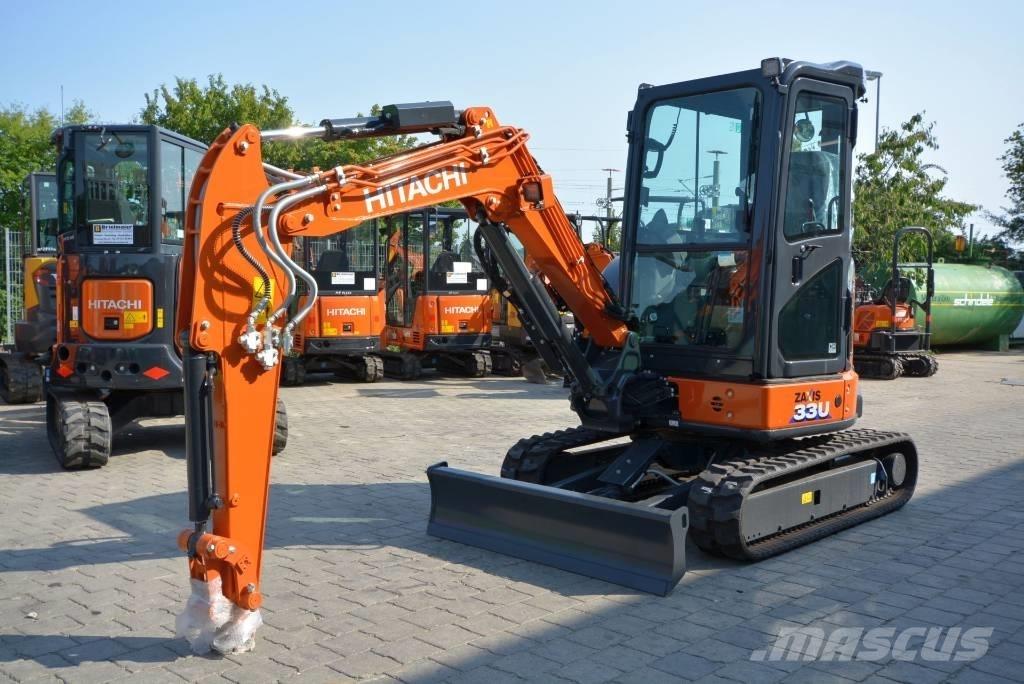 Hitachi ZX 33 U-6 Mini ekskavatörler, 7 tona dek