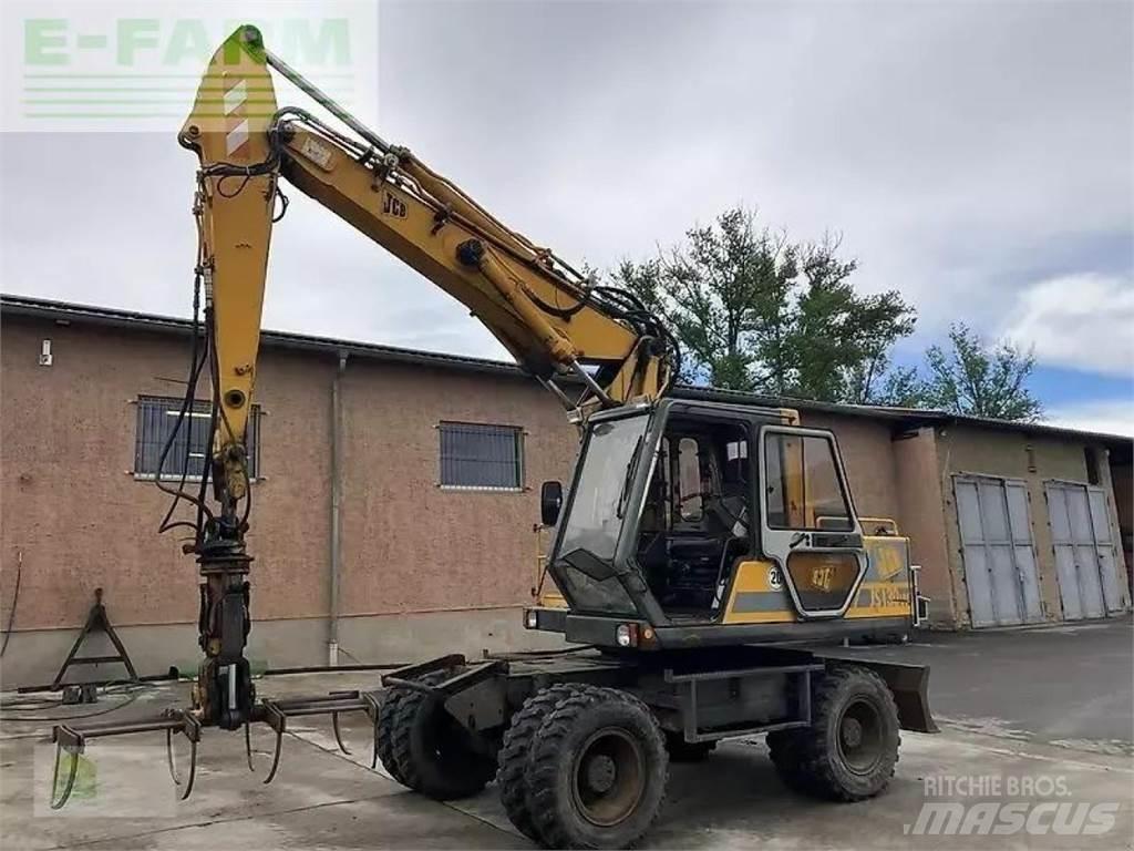 JCB js 130 w Lastik tekerli ekskavatörler