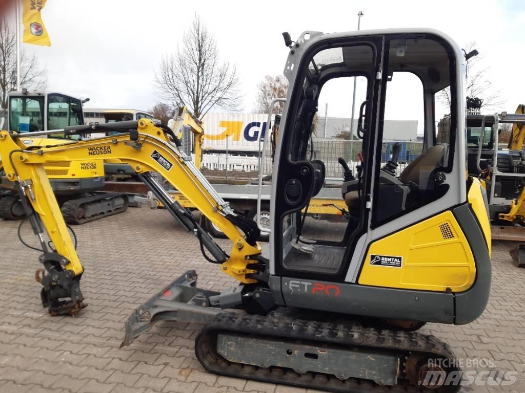 Wacker Neuson ET20 Paletli ekskavatörler