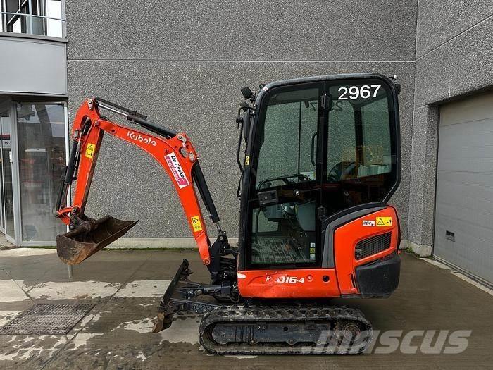 Kubota KX016-4 Mini ekskavatörler, 7 tona dek