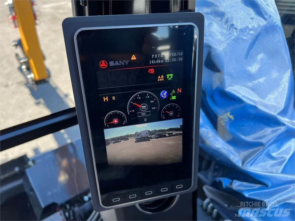 Sany SY155W Lastik tekerli ekskavatörler