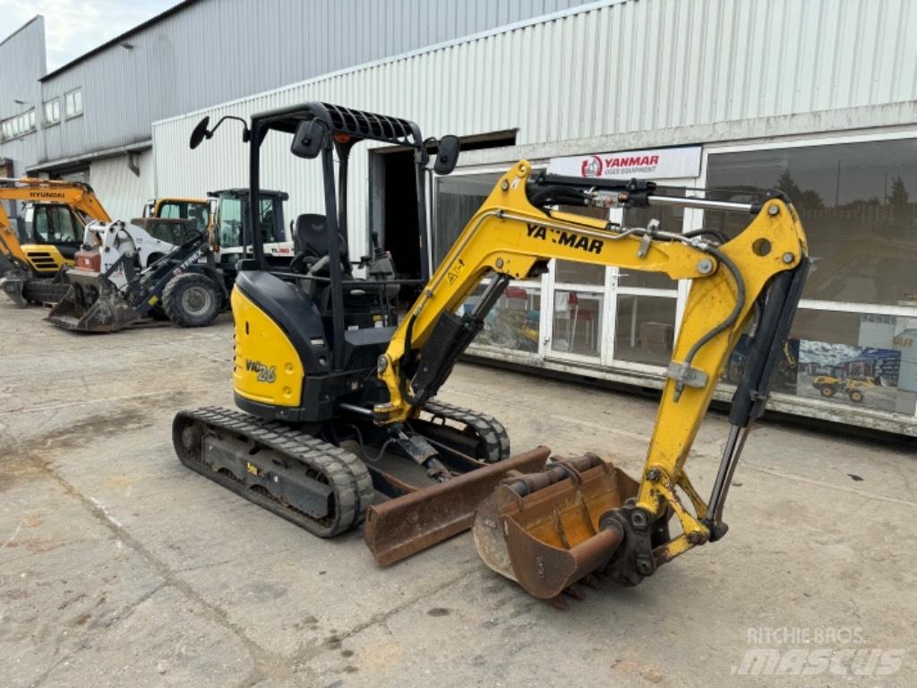 Yanmar VIO26 (08544) Mini ekskavatörler, 7 tona dek