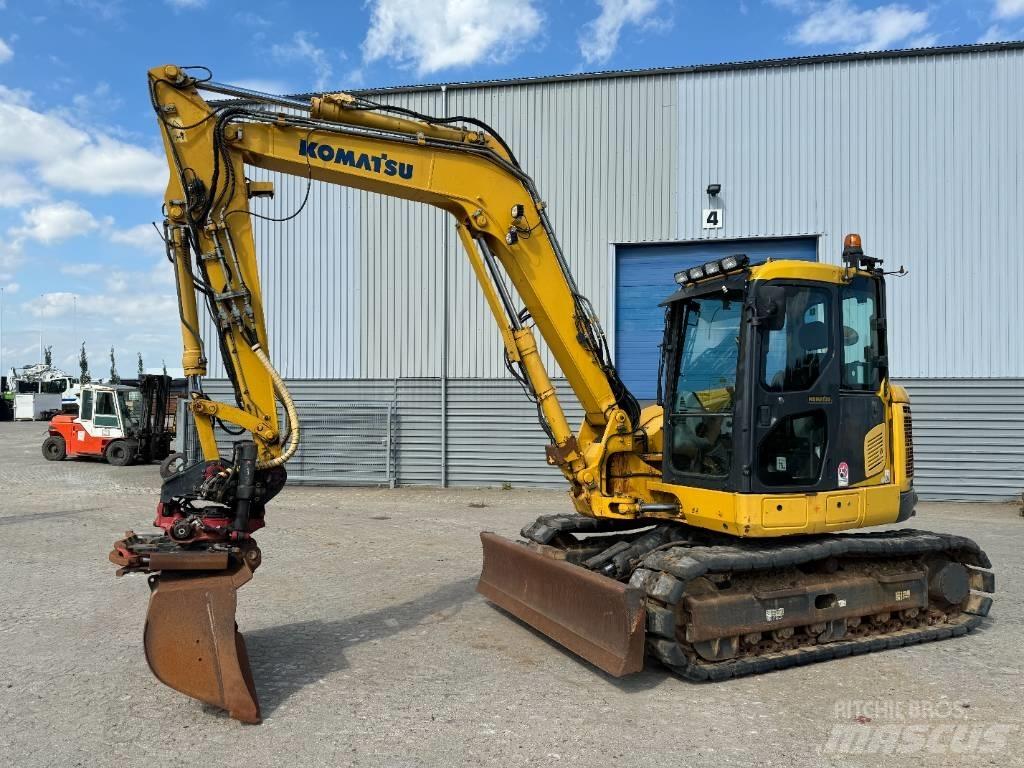 Komatsu PC 118 MR-8 Paletli ekskavatörler