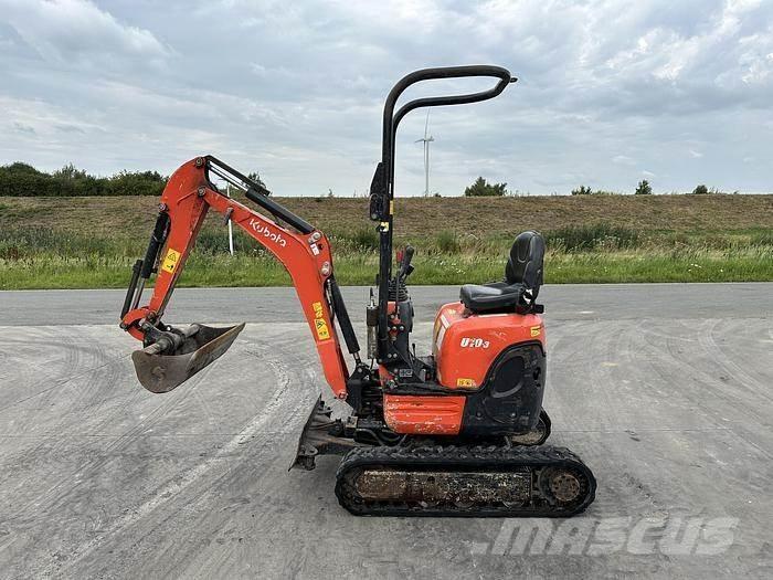 Kubota U10-3 Mini ekskavatörler, 7 tona dek