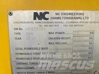 NC dumper Belden kirma kamyonlar