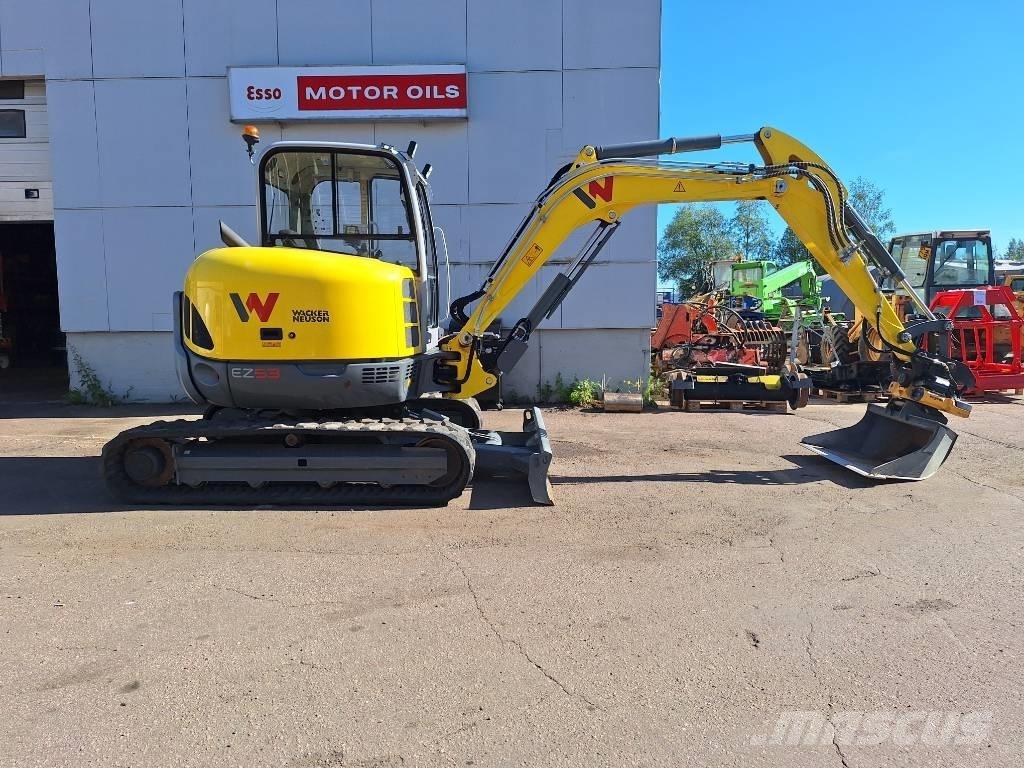 Wacker Neuson EZ 53 Mini ekskavatörler, 7 tona dek