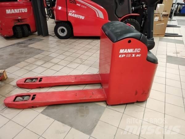 Manitou EP18 Akülü depo ekipmanları