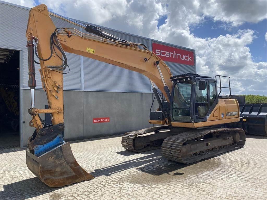 CASE CX210 Paletli ekskavatörler