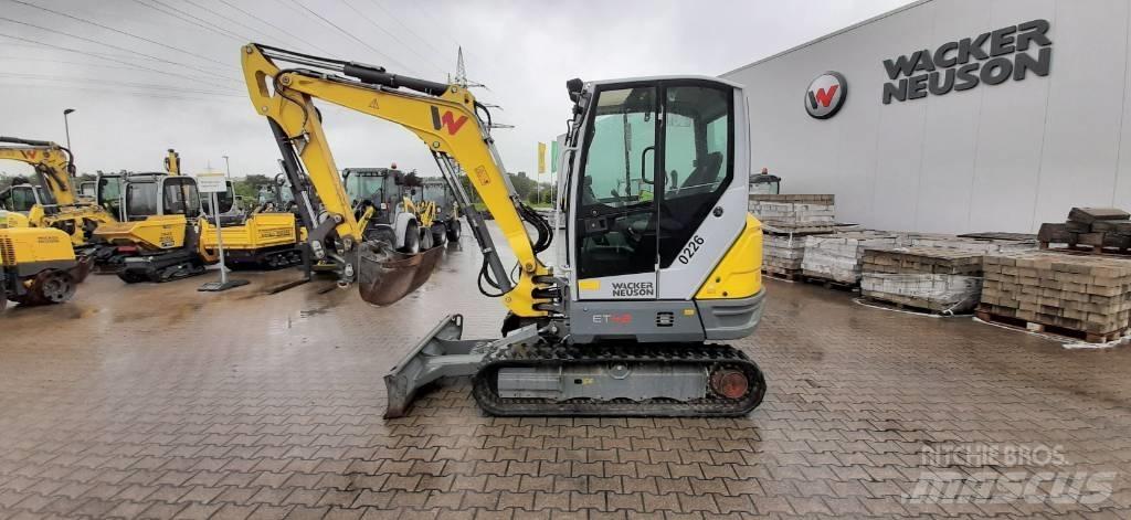 Wacker Neuson ET42 Paletli ekskavatörler